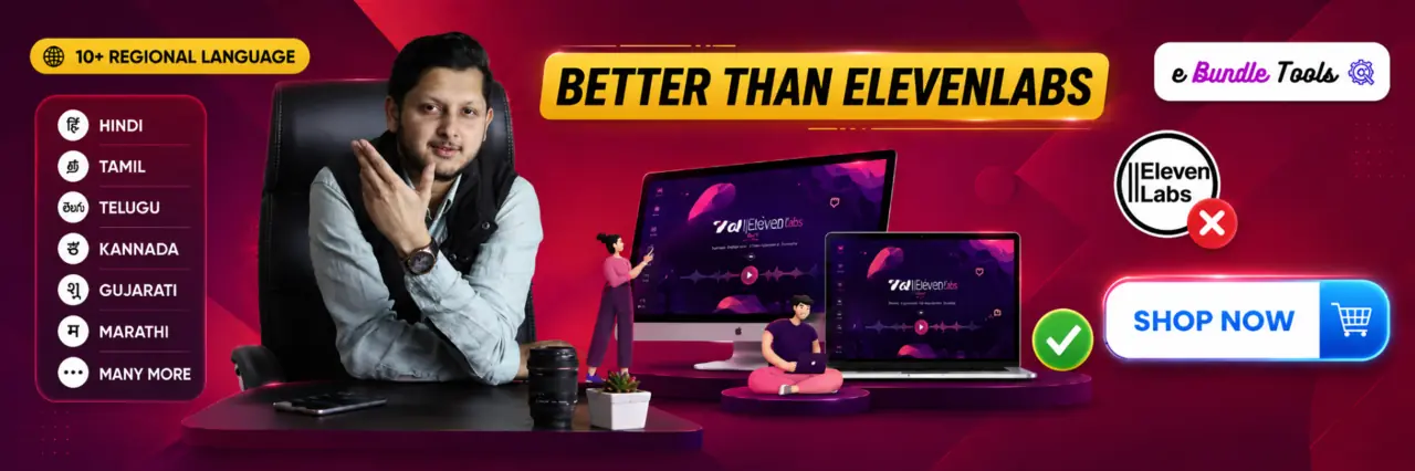 VidVoicer regional language AI video creation offer.