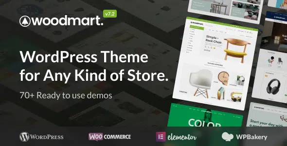 WoodMart Theme GPL v8.3.8 – Multipurpose Responsive WooCommerce WP Website - Image 2