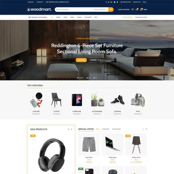 WoodMart Theme GPL v8.3.8 – Multipurpose Responsive WooCommerce WP Website - Image 5