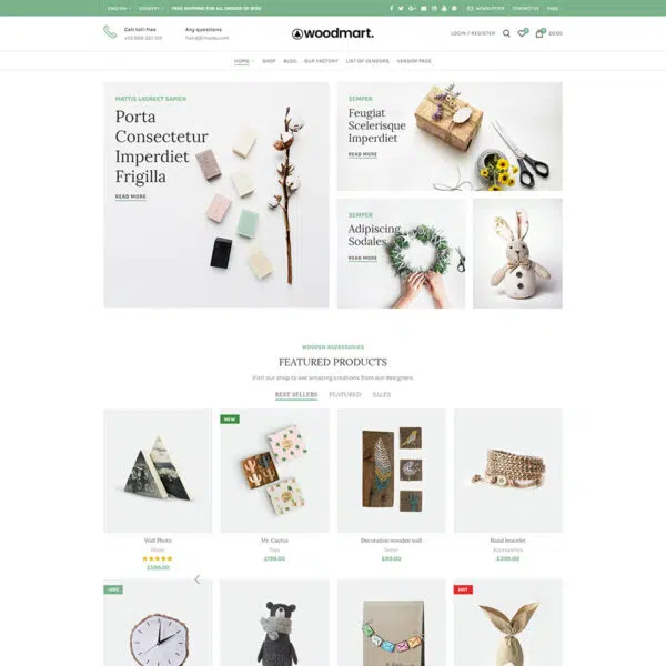 WoodMart Theme GPL v8.3.8 – Multipurpose Responsive WooCommerce WP Website - Image 4