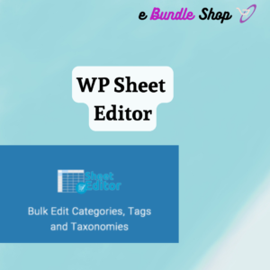 sheet editor