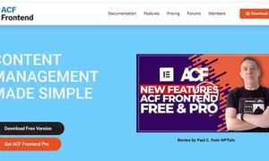 ACF Frontend pro
