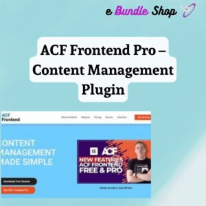 ACF Frontend pro